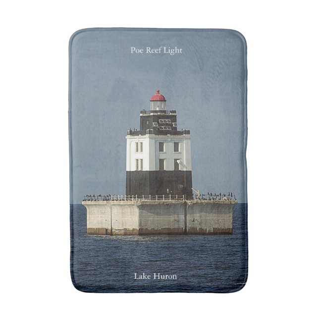 Poe Reef Light Badematte (Vorderseite Vertikal)