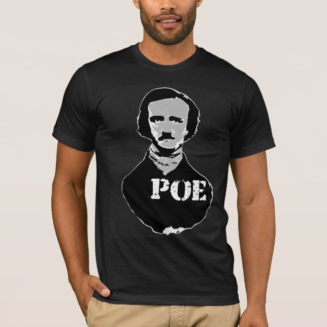 Poe schablonieren für Dunkelheiten 1 T-Shirt (Vorderseite)