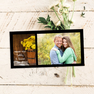 Poêlons en bois Mariage campagnard Merci