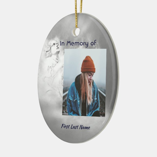  Poem Memorial Keepsake Angel Sky Clouds  Keramik Ornament (Links)
