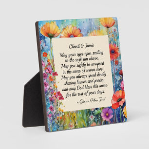 Poème Mariage / Plaque Fiançailles