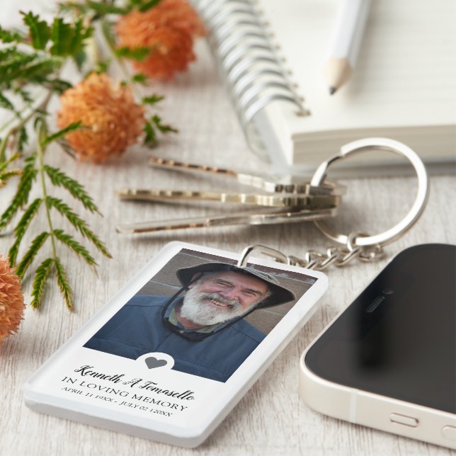 Poème photo In Love Memory (Devant droit)