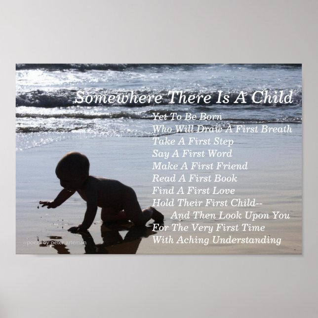 Poème Pour Les Parents Actifs Poster Art (Devant)