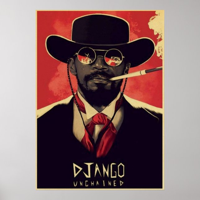Poers Django Unchached Poster (Vorne)