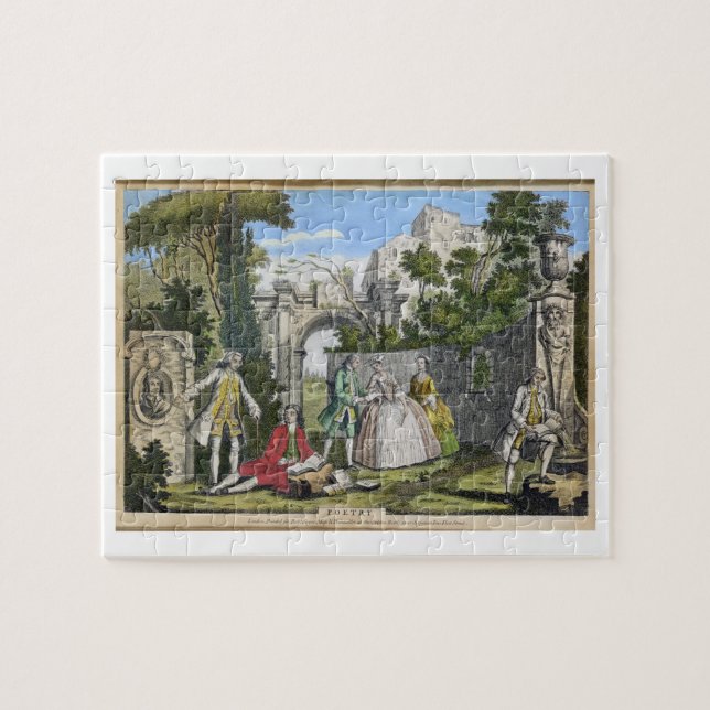 Poesie, Kneipe. durch Robert Sayer (fl.1750-80) (Horizontal)