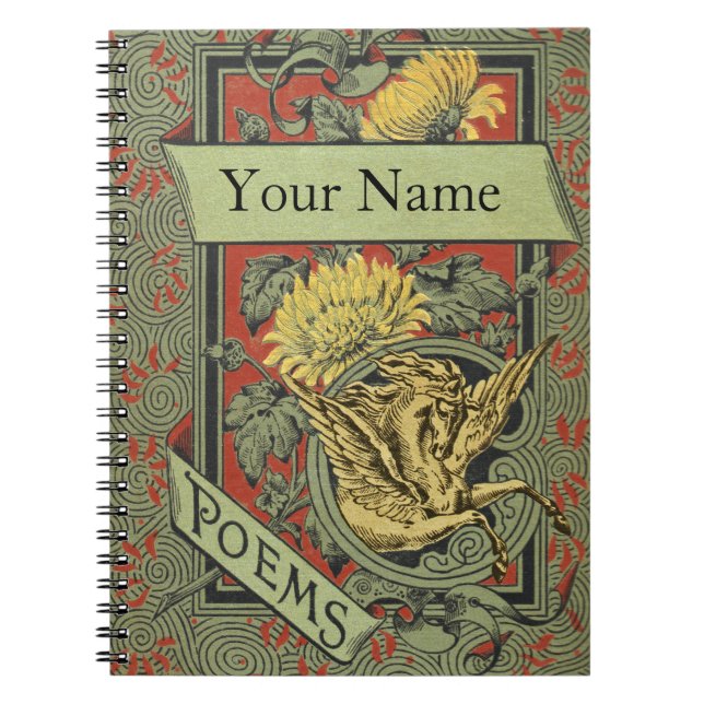 Poesie Notebook Notizblock (Vorderseite)