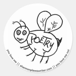 Poesie Pollinator Sticker