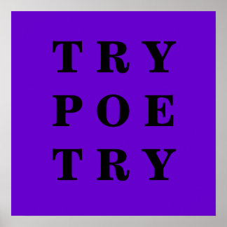 Poesie Poster