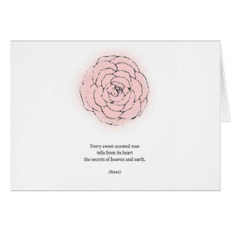 Poésie Rose de Rumi