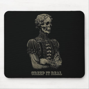 Poesie Skeletton Dichter Gewartet Waffen Falten Fu Mousepad
