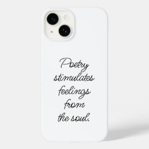 Poesie stimuliert iPhone-Fall Case-Mate iPhone 14 Hülle