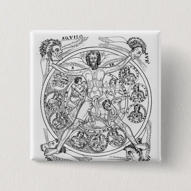 Poesie und Musik Button (Vorderseite)