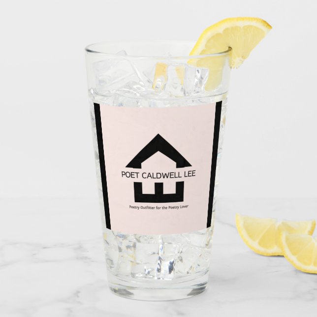 Poet Caldwell Lee Geschenke Glas (Rückseite Ice)