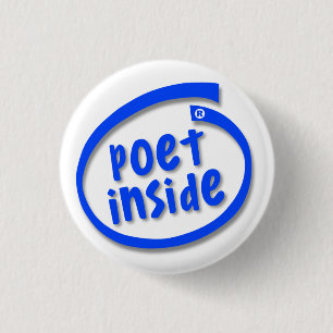 Poet Inside Button