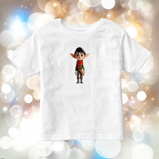 Poet Teen Christmas Elf Kleinkind's T-Shirt (Von Creator hochgeladen)