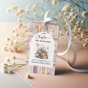 Poetcore Neues Kapitel Rosa Mädchen Buch Baby Show Geschenkanhänger