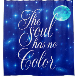 'Poetic Quotes Collection' Shower Curtain Duschvorhang