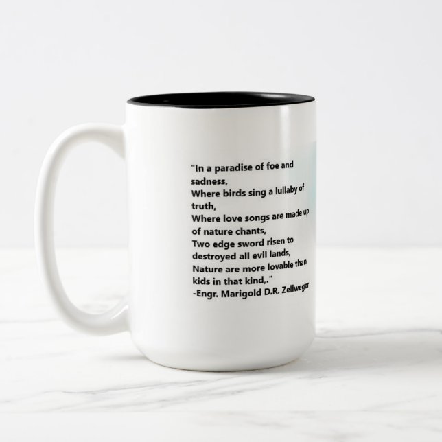poetische Tasse (Links)