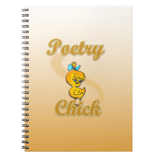 Poetry Chick Notizblock (Vorderseite)
