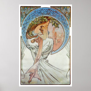 Poetry, Mucha Poster