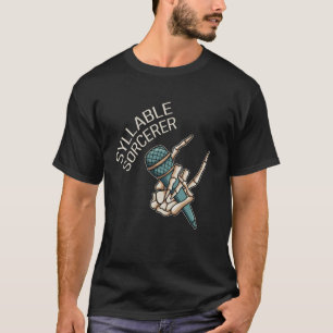 Poetry Slam Silben Zauberer Slam Poesie T-Shirt