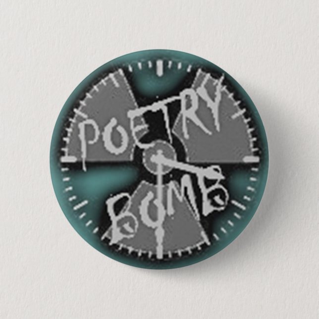 poetrybomb Knopf Button (Vorderseite)