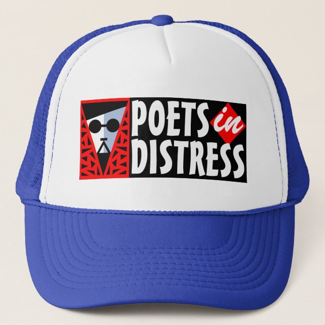 POETS IN DISTRESS CLASSIC HAT TRUCKERKAPPE (Vorderseite)
