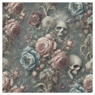 Poets Pending - Gothic Statement Tile Stoff