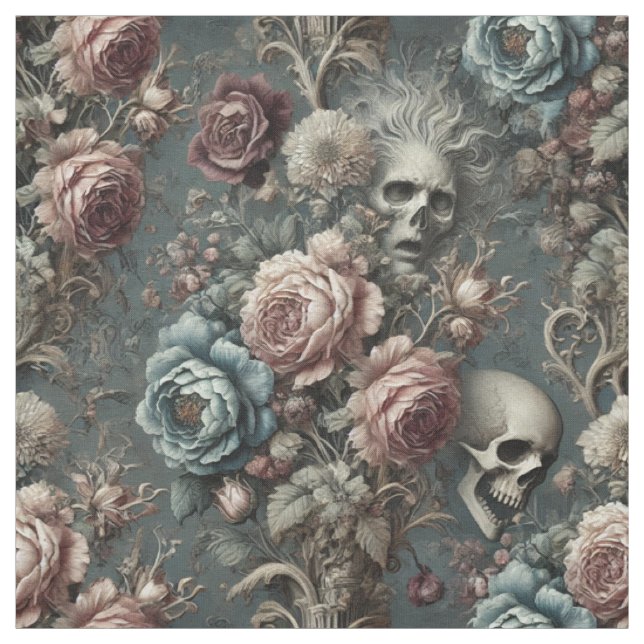 Poets Pending - Gothic Statement Tile Stoff (Muster)
