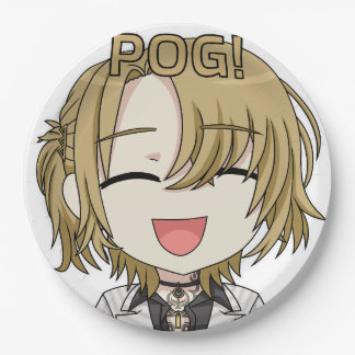 Pog ! Assiettes en papier Chibi - Fanart de Luca K