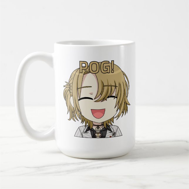 Pog! Chibi Mug - Luca Kaneshiro Fanart (Gauche)