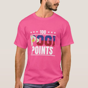 Pogi Filipino Slang mit philippinischer Flagge T-Shirt