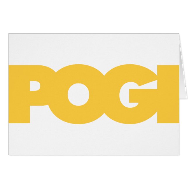 Pogi - Gelb (Vorderseite (Horizontal))