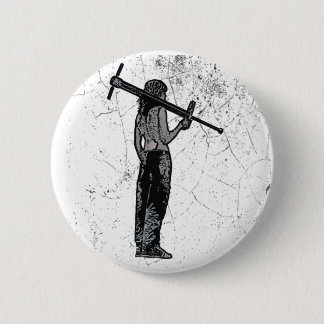 Pogo Kriegers-Knopf Button
