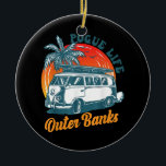 Pogue Life Outer Banks Retro Vintag Keramik Ornament<br><div class="desc">Pogue Life Outer Banks Retro Vintag</div>