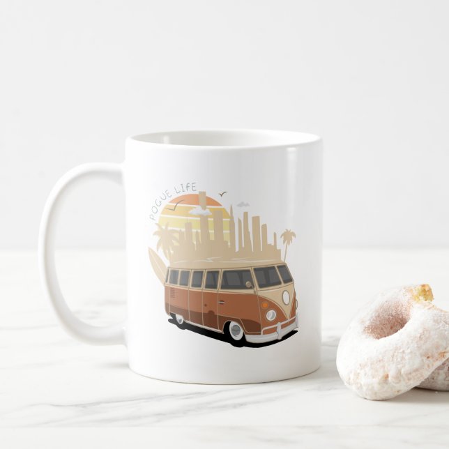 Pogue Life Tasse - Außenbanken Tasse (Mit Donut)