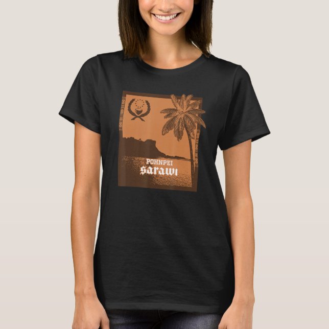 Pohnpei Micronesia T-Shirt (Vorderseite)