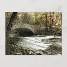 Pohono Bridge, Yosemite Postkarte