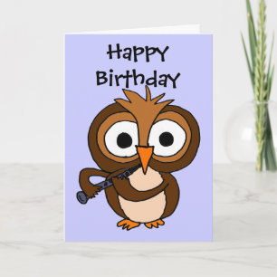 POIDS DU COMMERCE hibou jouant la carte