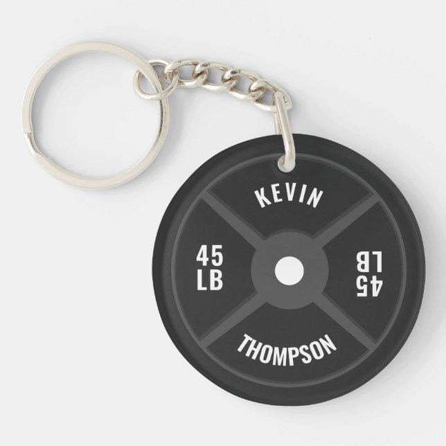 Poids Plate Formation Fitness Bodybuilding Nom (Devant)