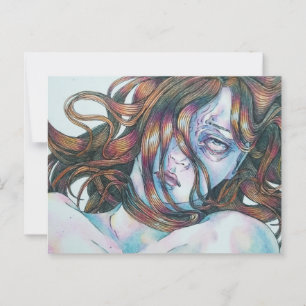 Poignant Art Serie 7 von 11 Postkartengrößen Postkarte
