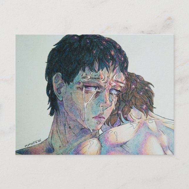 Poignant Art Series 2 de 11 Taille de carte postal (Devant)