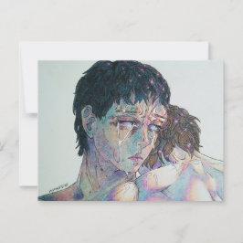 Poignant Art Series 2 von 11 Postkartengrößen Postkarte