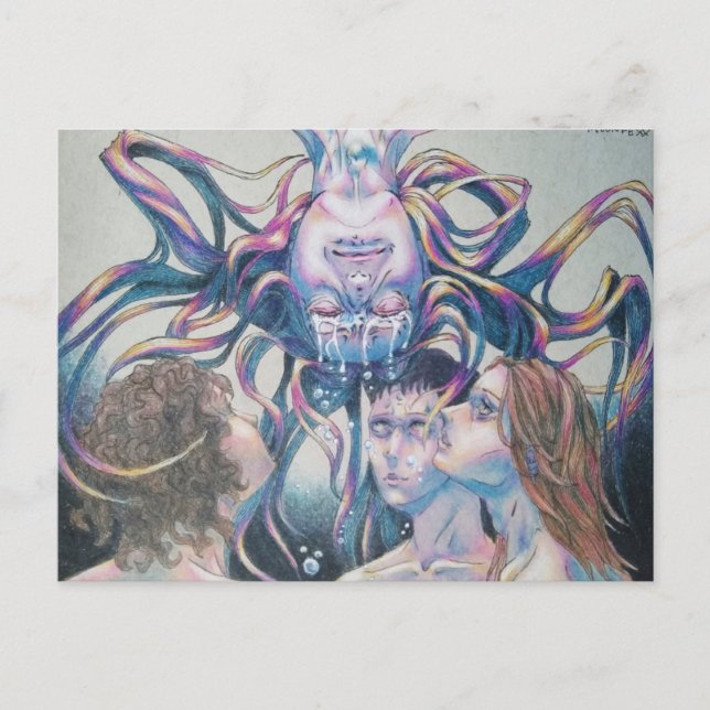Poignant Art Series 3 von 11 Postkartengrößen Postkarte (Vorderseite)