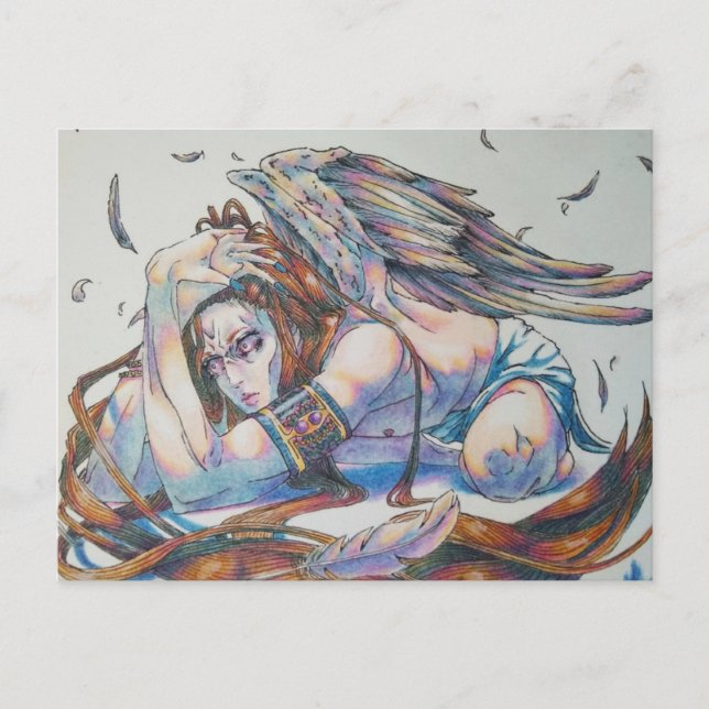 Poignant Art Series 5 de 11 Taille de carte postal (Devant)