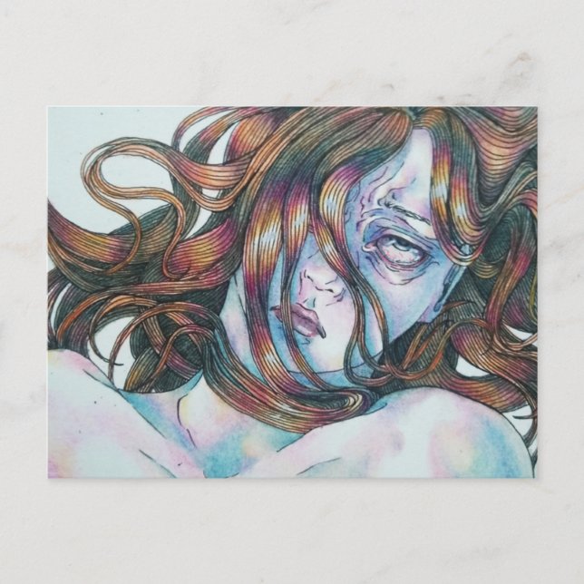 Poignant Art Series 7 de 11 Taille de carte postal (Devant)