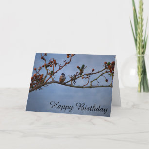 Poignée à double barre sur la carte d'anniversaire