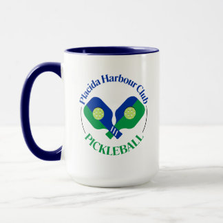 Poignée bleue de tasse de ton de PHC Pickleball