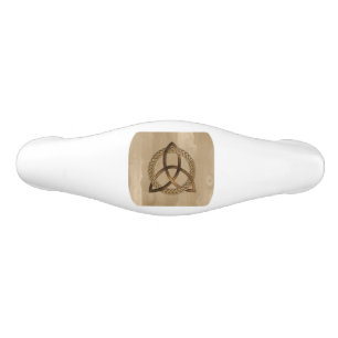 Poignée De Tiroir En Céramique Cercle de trinité triquetra celtique