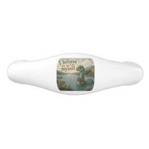 Poignée De Tiroir En Céramique Je crois en moi-même Loch Ness Monster fantaisiste
